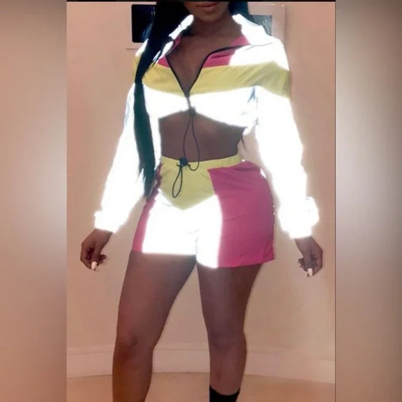 Glow in the Dark 2pc Short Set - Picture 3 of 4